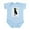 Sky Blue, variant on CafePress - Wuff You Infant Bodysuit - Baby Light Bodysuit, Size Newborn - 24 Months