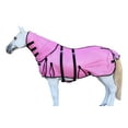 thumbnail image 2 of 72" Horse Mesh Summer FlySheet Spring Airflow   Neck Pink 73128, 2 of 5