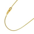 thumbnail image 4 of JewelStop 14k Yellow Gold 0.9mm Franco Chain, Lobster Claw - 18 Inches, 2.8gr., 4 of 5