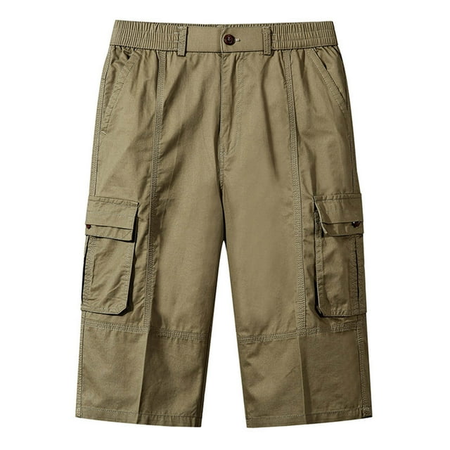 Birdeem Capris Hommes Décontracté Extérieur Plage Capris/pantalon de Travail