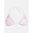 thumbnail image 5 of No Boundaries Ruffle Triangle Bikini Top, Women’s XXS-XXL, 5 of 5