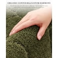 thumbnail image 4 of Bsicpro Bath Mat, Non-Slip Backing, Extra Soft Absorbent Shower Bath Carpet for Bathroom Floor,47"x22",Olive Green, 4 of 6