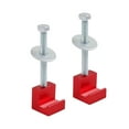 thumbnail image 3 of Caja de herramientas con gancho en J de 4 piezas, juego de montaje de caja de herramientas de camión a prueba de óxido de fácil montaje, Rojo, 3 of 7