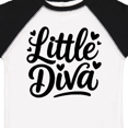 thumbnail image 4 of Inktastic Little Diva Cute Heart Design Girls Toddler T-Shirt, 4 of 5