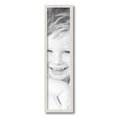 thumbnail image 2 of ArtToFrames 6" x 25" White Square Star Emboss Picture Frame, 6x25 inch White Wood Poster Frame (WOM-5125),  Pack, 2 of 7