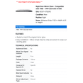 thumbnail image 2 of Right Door Mirror Glass - Compatible with 1988 - 1999 Chevy K1500 1989 1990 1991 1992 1993 1994 1995 1996 1997 1998, 2 of 2