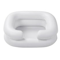 MABOTO Portable Inflatable Shampoo Bowl Foldable In Bed Hair Washing Hair Cuts Hair Coloring for the Elderly Disabled Pregnancy Hair Washing Basin With Drain Tube