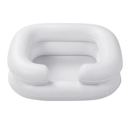 MABOTO Portable Inflatable Shampoo Bowl Foldable In Bed Hair Washing Hair Cuts Hair Coloring for the Elderly Disabled Pregnancy Hair Washing Basin With Drain Tube