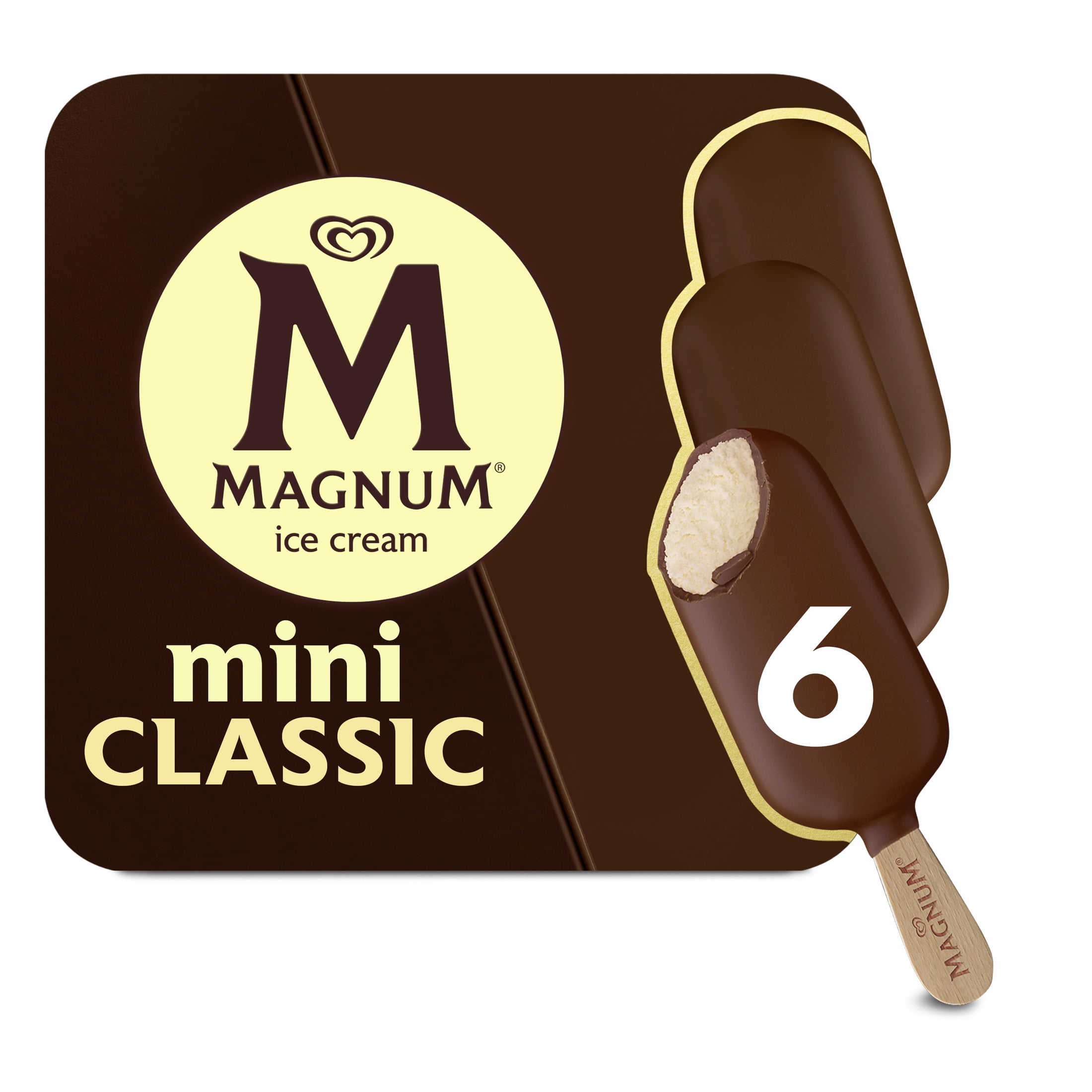 Magnum Ice Cream Bars Classic 11.1 oz, 6 Count | Ubuy Hungary