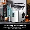 thumbnail image 4 of Máquina de Hielo EUHOMY de Encimera 12 kg/24 H Autolimpiante, 4 of 7