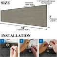thumbnail image 5 of LOVE STORY 3' x 10' Balcony Privacy Screen Fence Cover Mesh for Deck Patio Porch Railing, Beige Anthracite, 5 of 7
