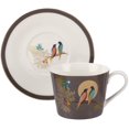 thumbnail image 4 of Portmeirion Chelsea Cup and Saucer in Dark Grey, 4 of 6