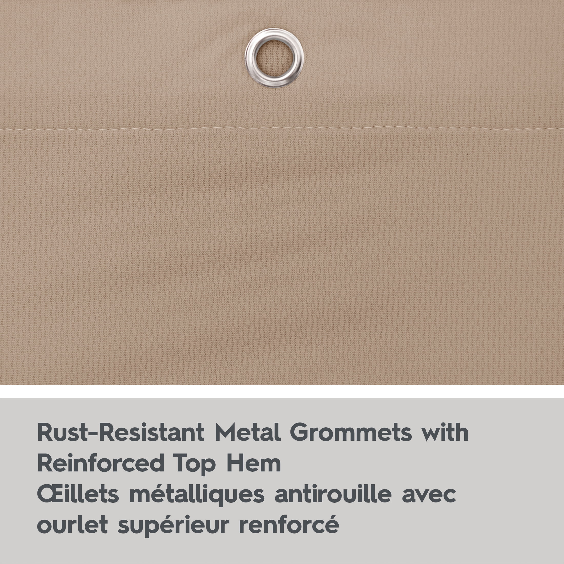 Better Homes & Gardens Waterproof Fabric Shower Liner