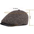 thumbnail image 2 of CoCopeaunts Berets Autumn Winter Hat Men Women 6 Panels Ivy Octagonal Newsboy Cap Artist Painter Hat Retro Knitted Hat, 2 of 7