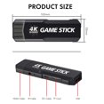 thumbnail image 2 of GD10 Game Stick incorporado 40000 juegos 128GB 2.4G controlador inalámbrico, 2 of 4