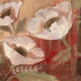 thumbnail image 2 of Pamela Luer 15x15 Gallery Wrapped Canvas Wall Art Titled - Amapola Blanc II, 2 of 4