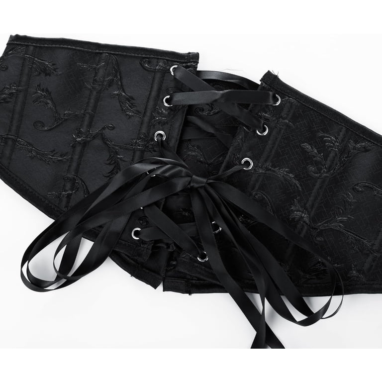 Zhengup Corset Belt for Women Renaissance Waist Belt Wide Lace Up