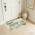 thumbnail image 1 of HCBY Easter Bunny Print Absorbent Doormat - Multi-functional Oil and Stain-Resistant Household Floor Mat for Home Decor, 1 of 6
