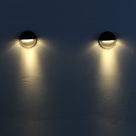

CHMORA Solar Power Light Sensor 6 LED Wall Light Outdoor Garden Fence Waterproof Lamp