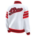 thumbnail image 3 of Women's WEAR by Erin Andrews White San Francisco 49ers Plus Size Full-Snap Fleece Sweatshirt Jacket, 3 of 5