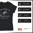 thumbnail image 6 of Ford Motor Co Bronco Detroit MI T-Shirt Vintage Truck Since 1966 4x4 Off Road Adventure Classic Car Fan Women's Tee, 6 of 7