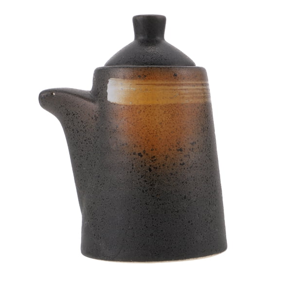 EeaseMX Tarro de cerámica japonés para condimentos, salsa para sashimi, botella para salsa, recipiente para salsa