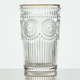 thumbnail image 2 of Burns Glass Hand Painted Real Gold Rim, Floral Iced Tea Glass 12.75 oz Highball Beverage Style (Set of 4), 2 of 8