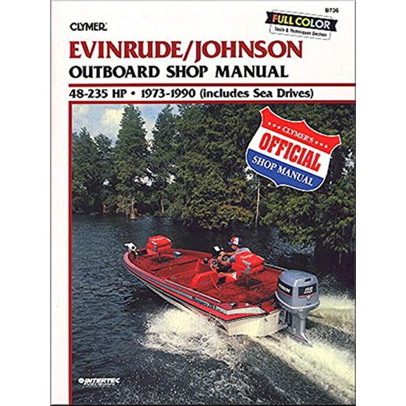 Pre-Owned Evinrude/Johnson 48-235 HP OB 73-90 (Paperback) 0892875550 9780892875559