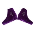 thumbnail image 4 of Cubiertas para botas de patín, protectores portátiles para patines de hielo para patinaje artístico, patines Púrpura, 4 of 8