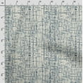 thumbnail image 3 of Soimoi Texture Print, Velvet Fabric Decor Sewing Fabric By The Yard- 54 Inch WideDecorative Fabric For Upholstery And Home Accents-Blue, 3 of 5