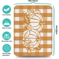 thumbnail image 6 of Fall Dish Drying Mat for Kitchen Counter 24x18in Washable Quick Dish Drying Pad Rubber Backed Absorbent Draining Mat Fit Kitchen Counter,Bar,Under Sink,Dishes,Utensils,Dish Rack, 6 of 6