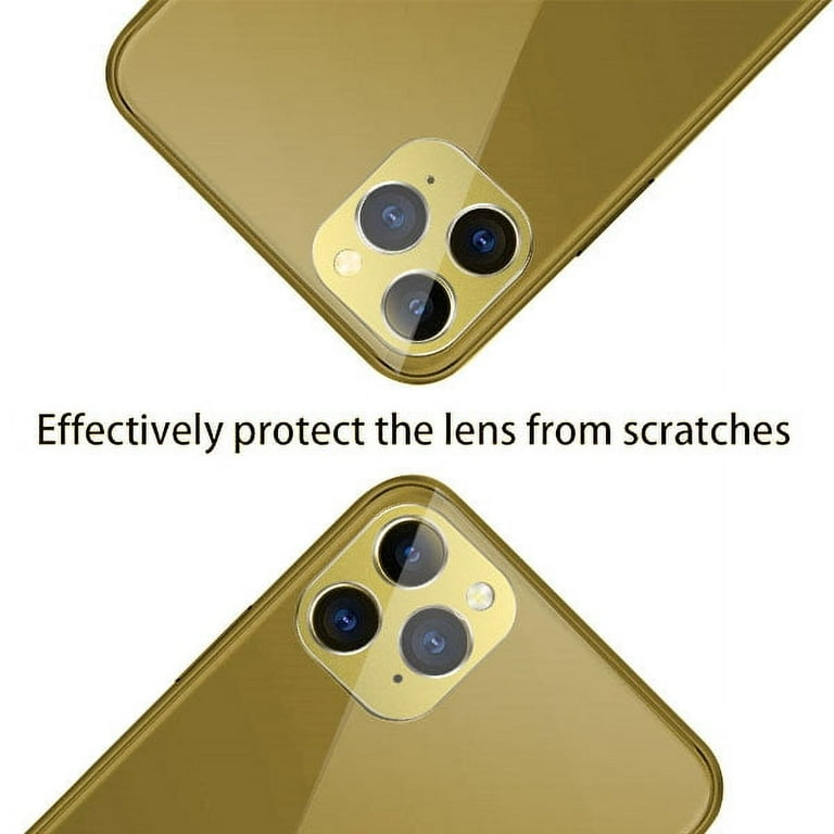 Xpression iPhone 11 Pro Max, 11 Pro Camera Lens Protector, Metal