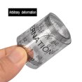 thumbnail image 3 of Ruler de ceja Silicona suave Medición de maquillaje permanente Plantilla Profesionales de belleza profesional Mujeres principiantes 10 piezas Speravity CE001641-00, 3 of 7