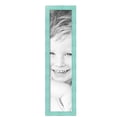 thumbnail image 2 of ArtToFrames 8" x 35" Eggshell Blue Picture Frame, 8x35 inch Blue Wood Poster Frame (WOM-4599), 2 Pack, 2 of 7