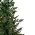 thumbnail image 5 of Northlight 2ct Prelit Artificial Christmas Tree Potted Porch Pine Topiary - Clear Lights, 5 of 6