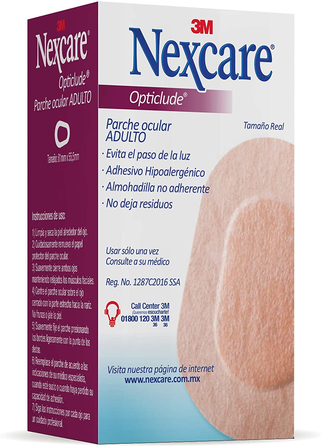 6 Pack - Opticlude Orthoptic Eye Patches Regular 20 Each