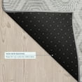 thumbnail image 5 of Addison Rugs Chantille Indoor/Outdoor Transitional Geometric Silver Machine Washable Round Rug, 8' x 8', 5 of 8