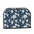 thumbnail image 2 of Yiaed Lilies Flowers Print Two Slice Bread Machine Cover, Universal Size Kitchen Appliance Cover for Bread Machine,Bread Machine Cover, 2 of 7