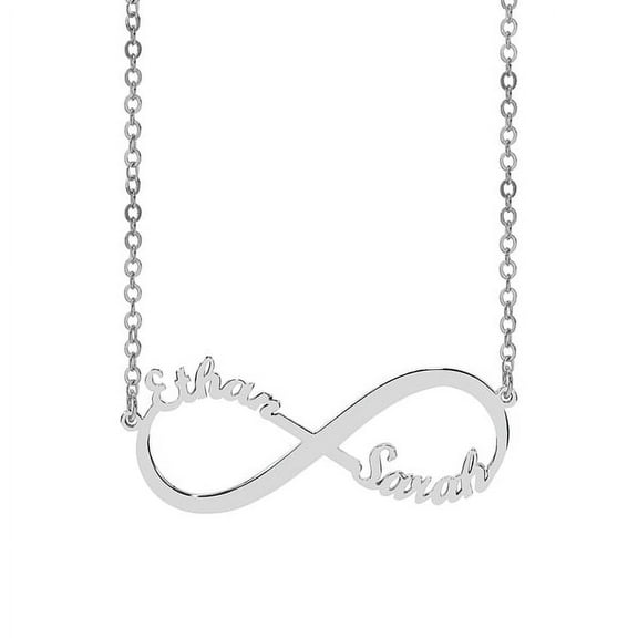 Personalized Infinity Two Name Necklace