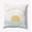 Carribbean Turquoise, variant on Simply Daisy 16" x 16" Here Comes The Sun Indoor/Outdoor Throw Pillow, Peri (1 count)