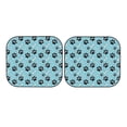 thumbnail image 4 of Picia Cute Dog Footprints 2 Piece Car Windshield Sun Shade Foldable | Foldable Sun Shield for Front Window Blocks UV Rays and Keeps Your Vehicle Cool-Medium, 4 of 7