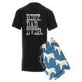thumbnail image 1 of CafePress - Best Dad Ever - Men's Dark Pajamas, 1 of 1