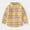 Yellow, variant on HOMADLES Boys Long Sleeve Shirts Plaid Print School Uniform Button Down Dress Shirt, Uniform Shirt Yellow 4 T