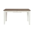 thumbnail image 2 of Liberty Furniture Rectangular Leg Table with Butterfly Leaf for Dining Room -Graphite & Whitestone, 2 of 10