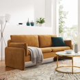 thumbnail image 3 of Modway Indicate Performance Velvet Sofa, Blue, 3 of 8