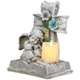 thumbnail image 4 of Northlight Angels Walk Among Us Flameless Cherub Candle Holder - 8", 4 of 9