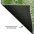 thumbnail image 5 of Addison Rugs Mayfield Premium Machine Washable Transitional Holiday Green Rectangle Rug, 3' x 5', 5 of 7