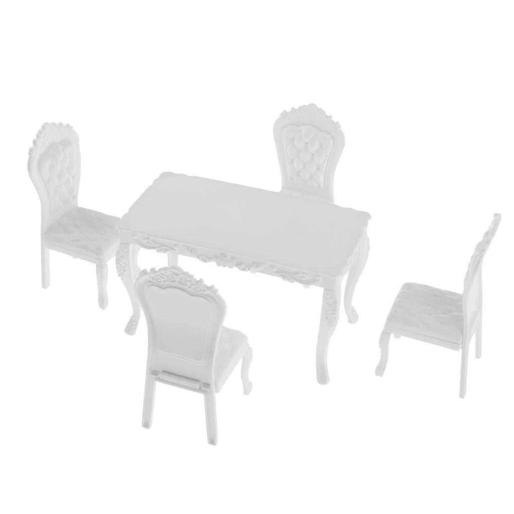 1/6 Scale White Plastic Chair Furniture Model F 12" Phicen Action Figure Body 