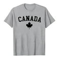thumbnail image 3 of LINGLANG Womens Summer Tops Dressy Casual Keep Canada Flag T Shirt Proud Statement Print T Shirt Tshirts Shirts, 3 of 3