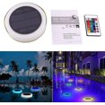thumbnail image 5 of Luz LED flotante de la piscina con el color redondo de la energía solar que cambia el control remoto ligero impermeable Afortunado Sencillez, 5 of 5